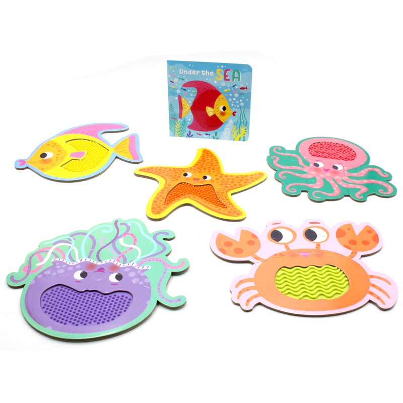 touch and feel jigsaw puzzles boxset - sea (5 jigsaw puzzles) - Ảnh 11