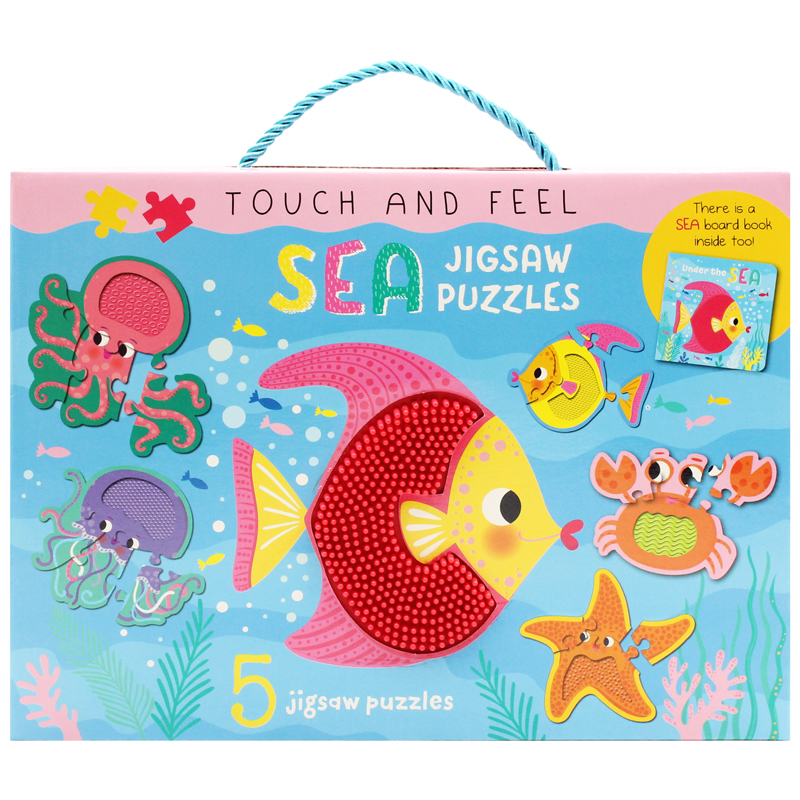 touch and feel jigsaw puzzles boxset - sea (5 jigsaw puzzles) - Ảnh 8