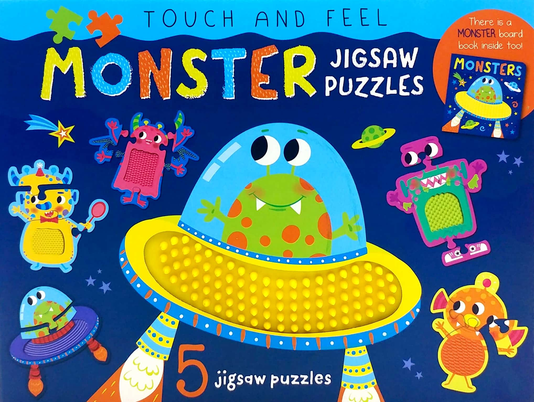 touch and feel - monster jigsaw puzzles - Ảnh 4