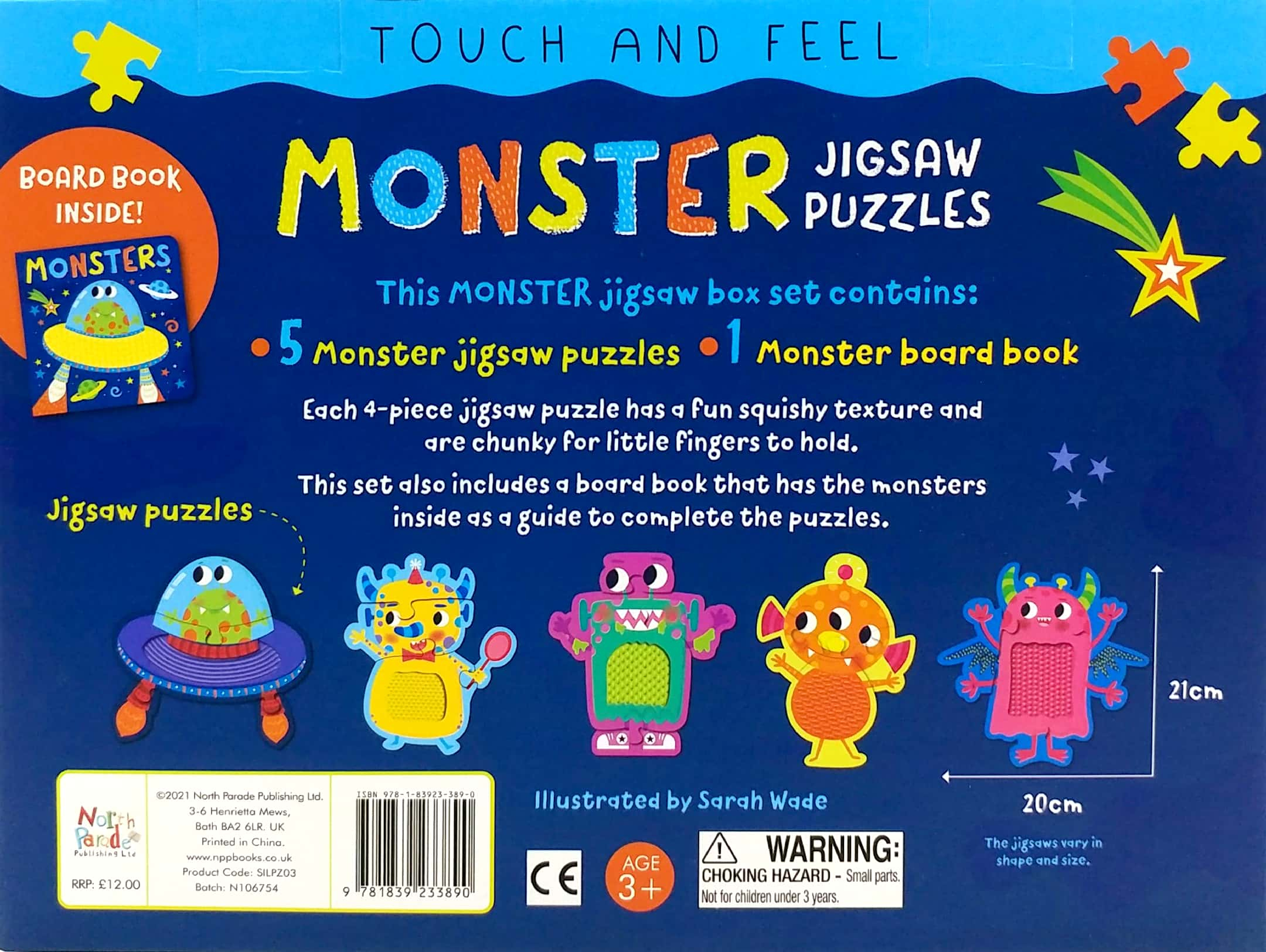 touch and feel - monster jigsaw puzzles - Ảnh 9