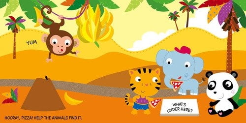 touch, explore and learn animals book - Ảnh 5