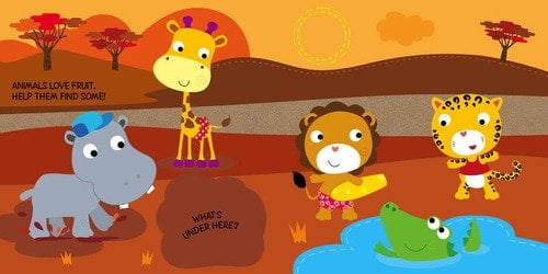 touch, explore and learn animals book - Ảnh 7