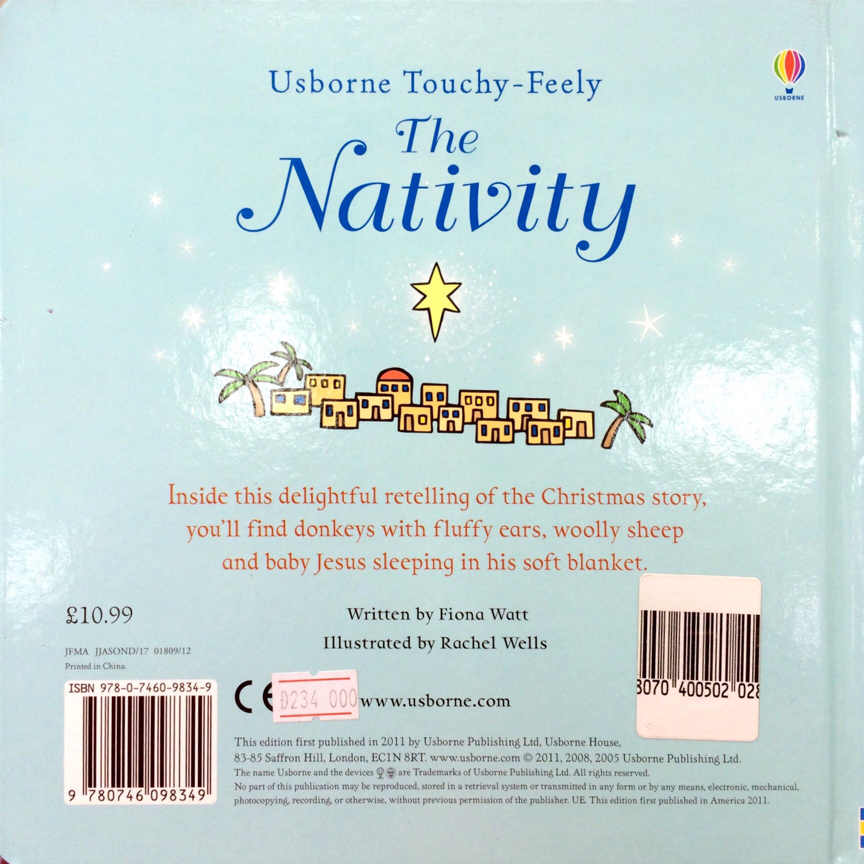 touchy-feely the nativity (board book) - Ảnh 6
