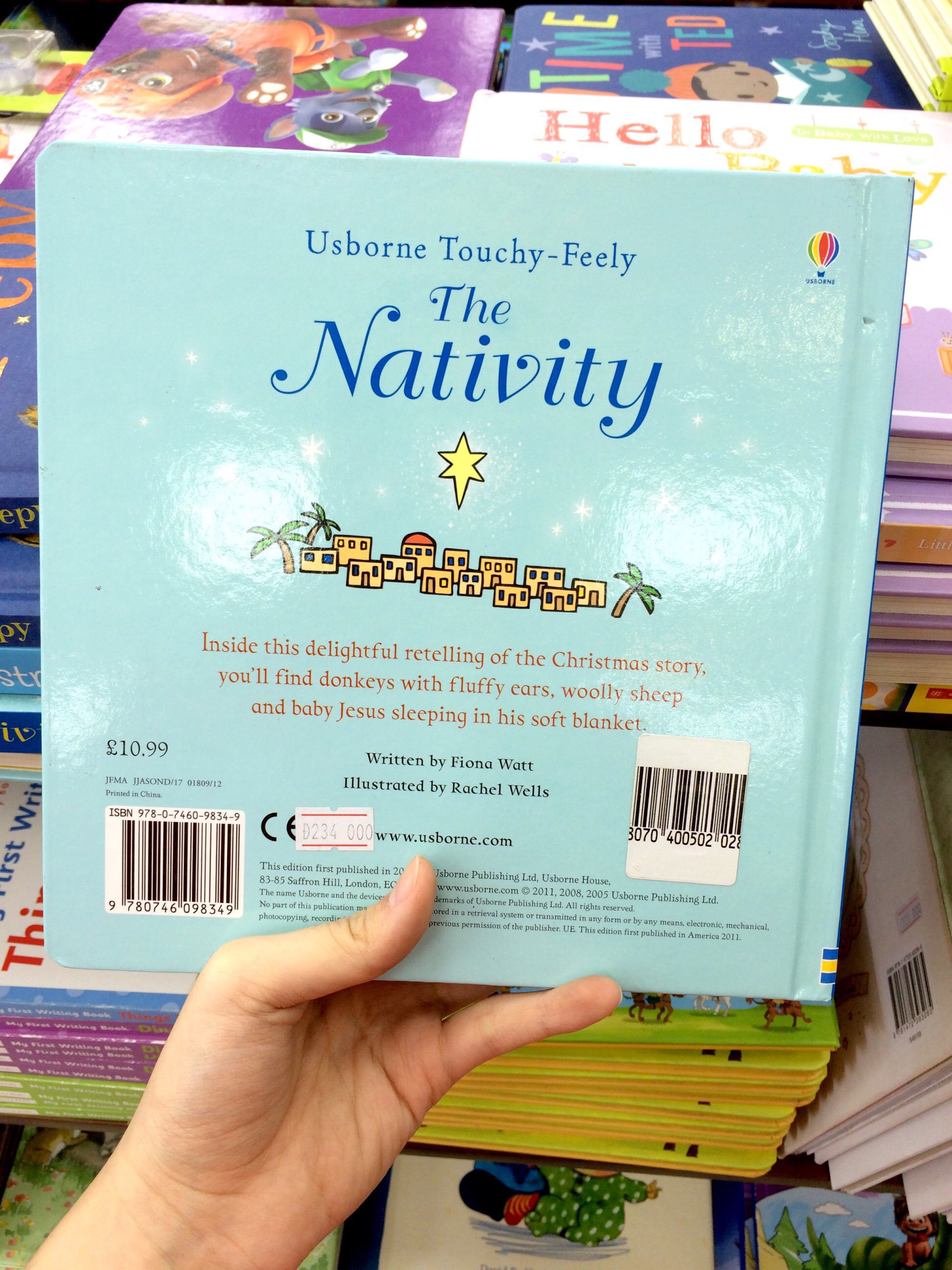 touchy-feely the nativity (board book) - Ảnh 8