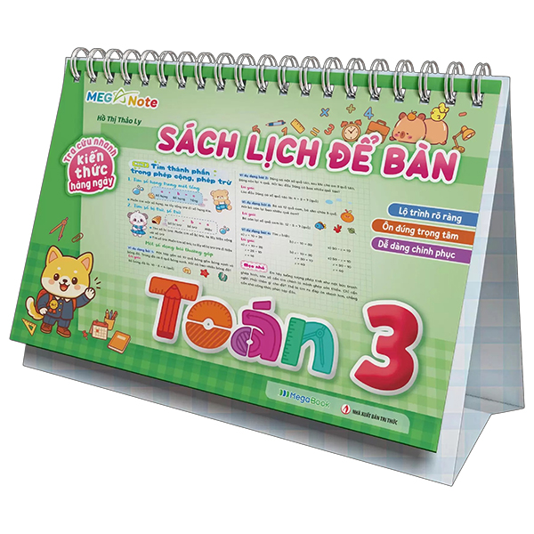 Tra Cứu Nhanh Kiến Thức Hàng Ngày - Sách Lịch Để Bàn Toán 1+2 - Ảnh 13