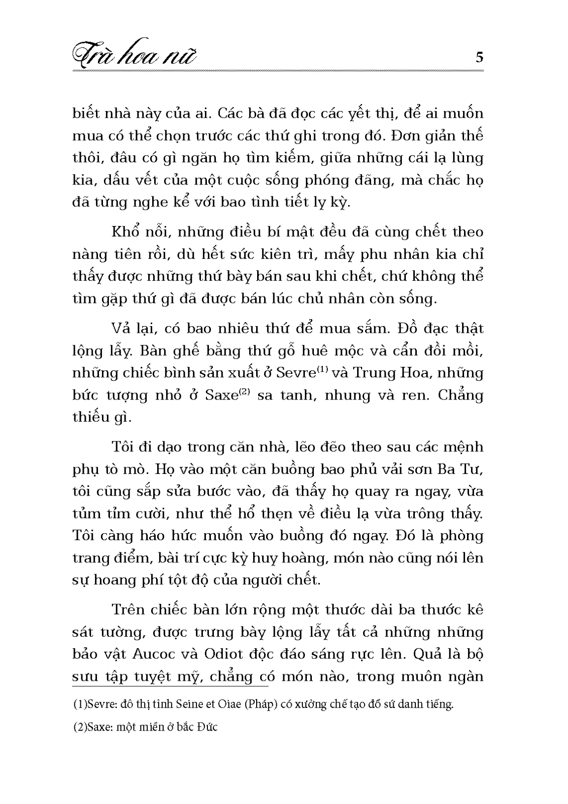 trà hoa nữ (bìa cứng) (tái bản 2022) - Ảnh 4