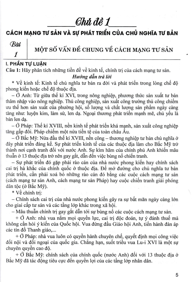trả lời câu hỏi lịch sử 11 - tự luận và trắc nghiệm (dùng chung cho các bộ sgk hiện hành) - Ảnh 5