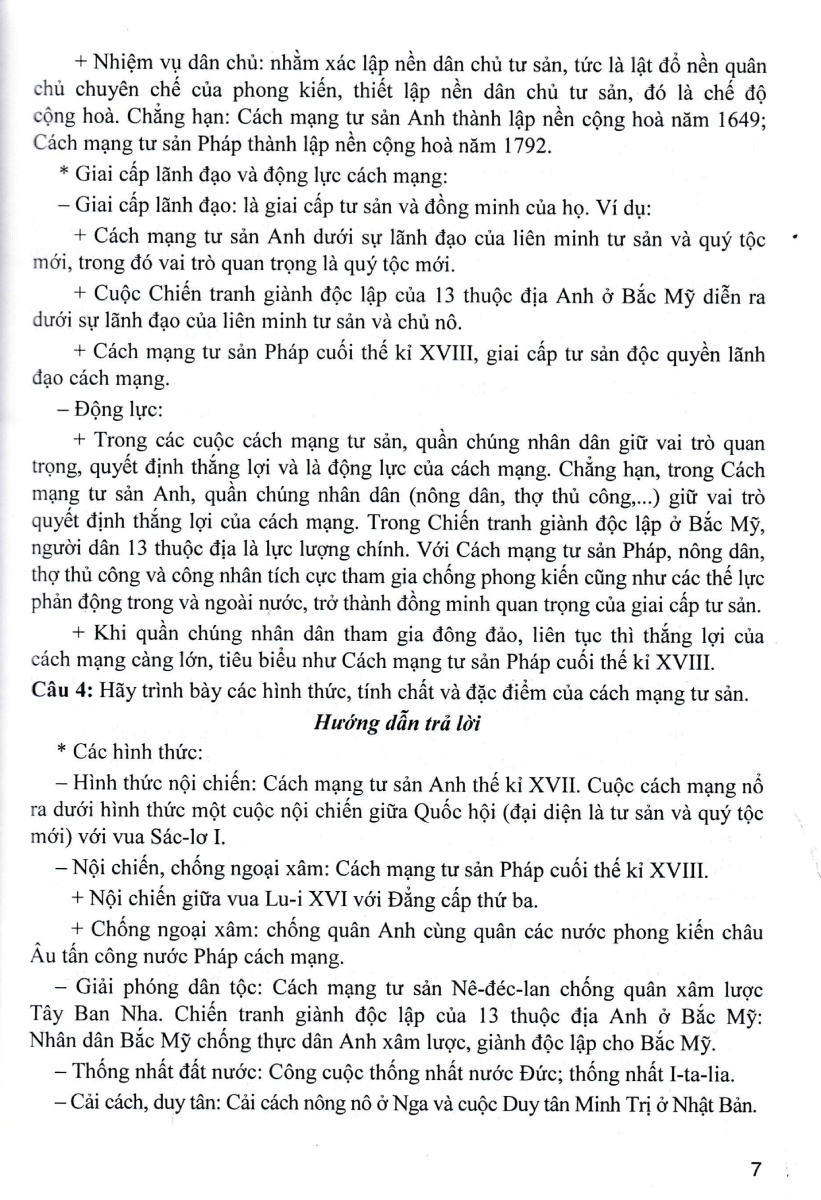 trả lời câu hỏi lịch sử 11 - tự luận và trắc nghiệm (dùng chung cho các bộ sgk hiện hành) - Ảnh 7