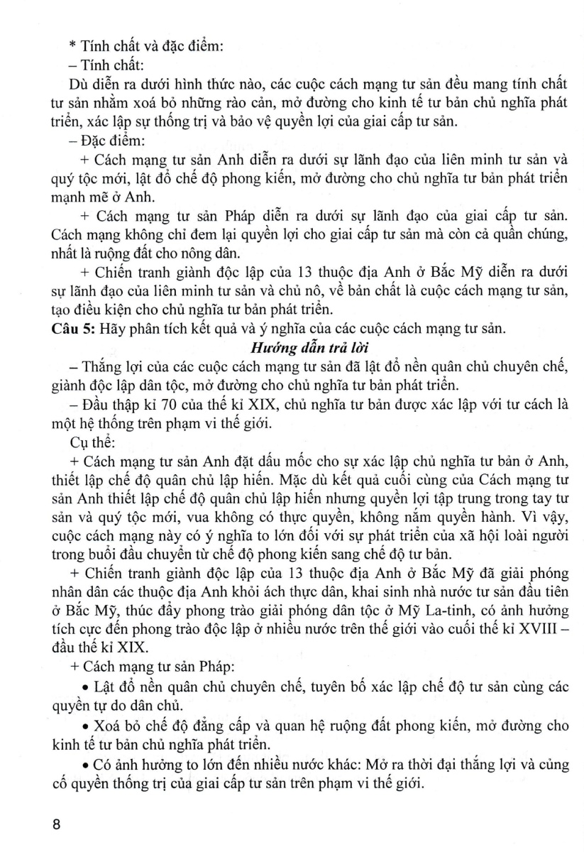 trả lời câu hỏi lịch sử 11 - tự luận và trắc nghiệm (dùng chung cho các bộ sgk hiện hành) - Ảnh 8