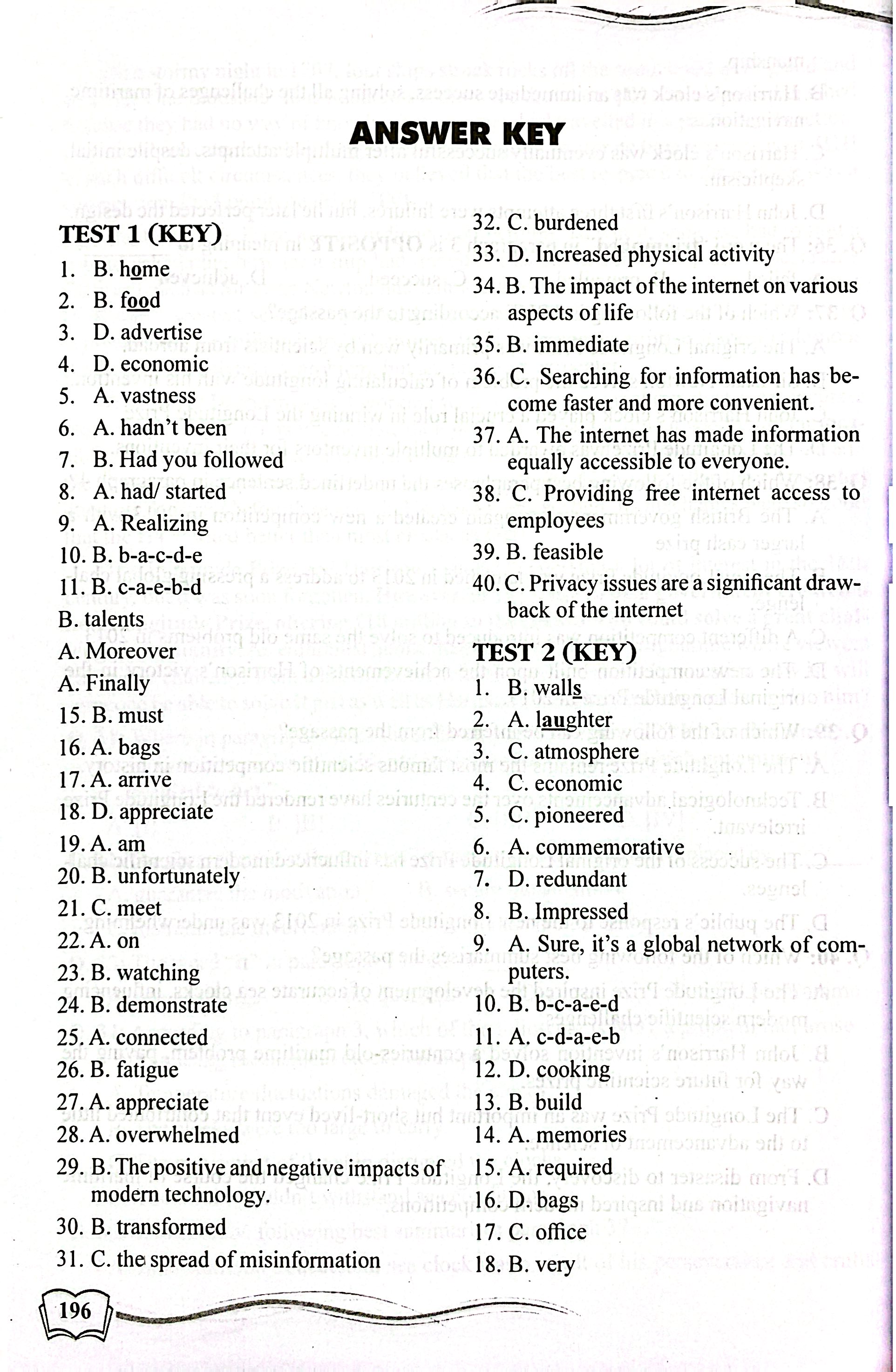 Trắc Nghiệm Luyện Thi Trung Học Phổ Thông Quốc Gia - Môn Tiếng Anh - Ảnh 3