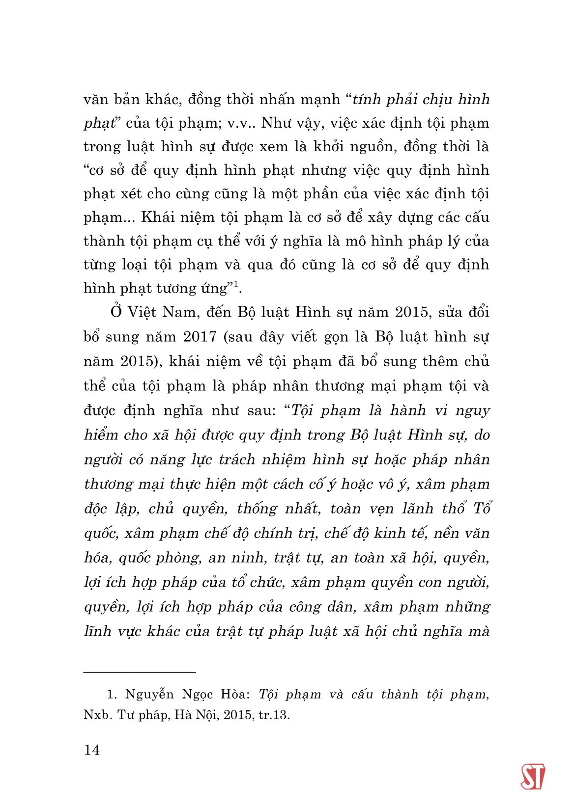trách nhiệm hình sự và loại trừ trách nhiệm hình sự - Ảnh 15