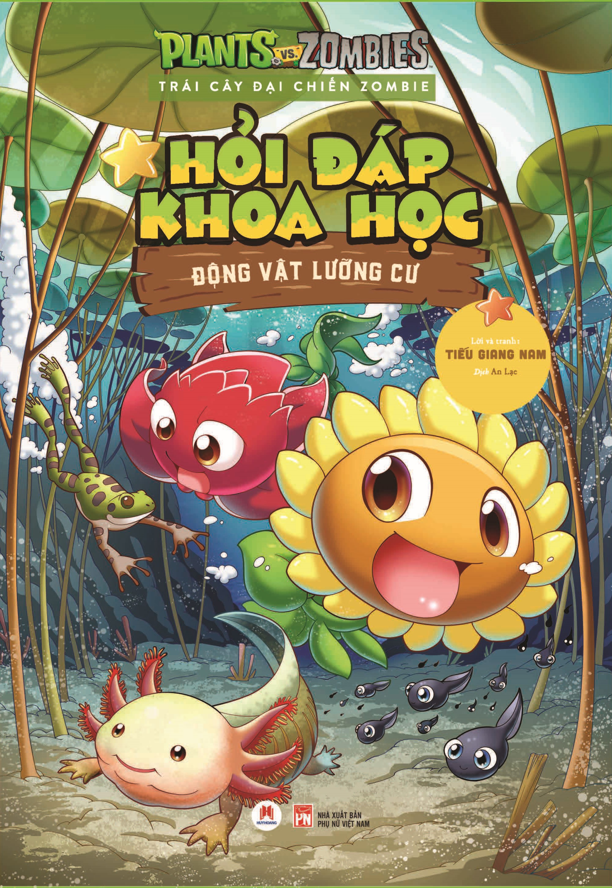Trái Cây Đại Chiến Zombie - Hỏi Đáp Khoa Học - Động Vật Lưỡng Cư - Ảnh 2