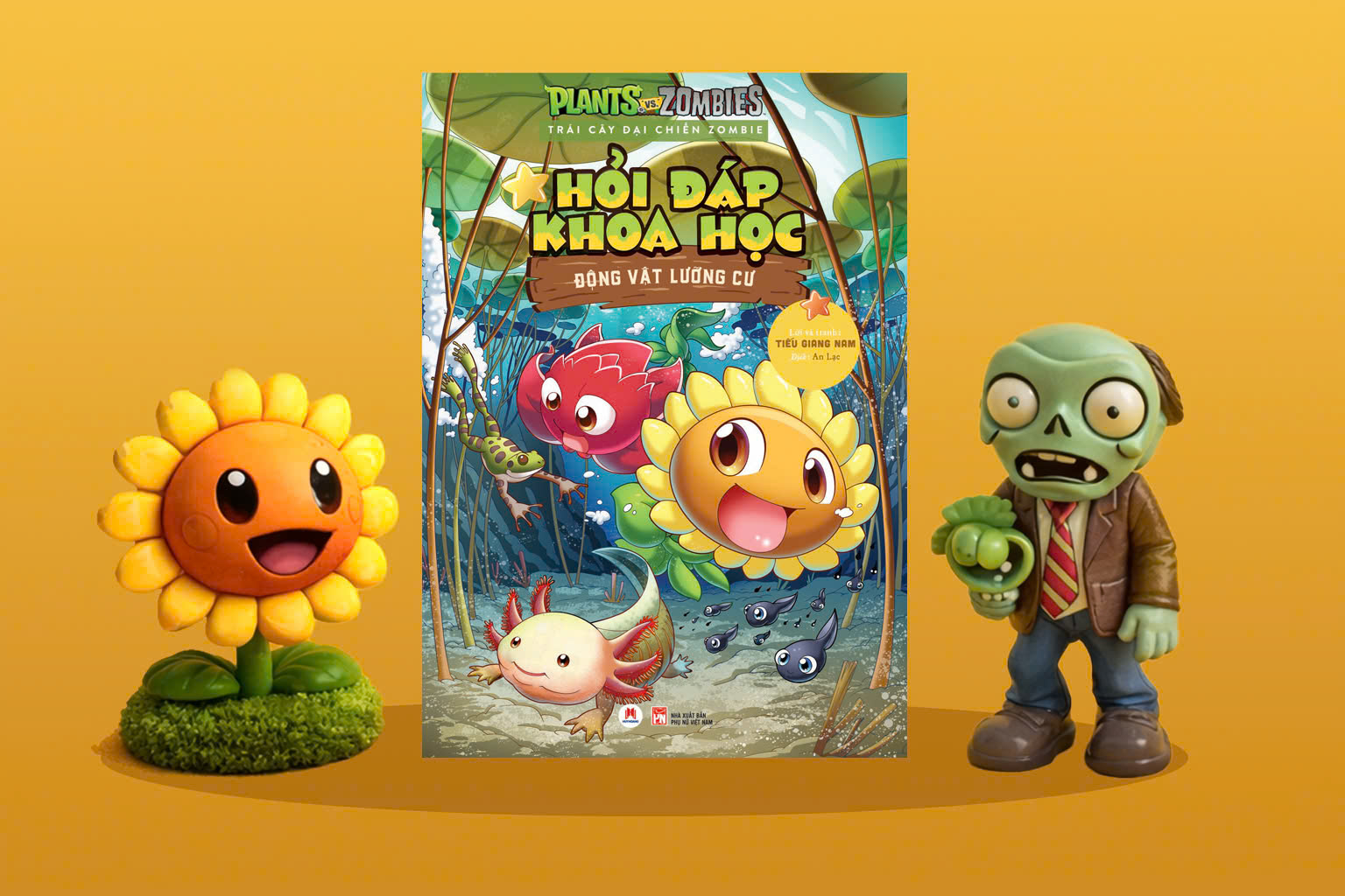 Trái Cây Đại Chiến Zombie - Hỏi Đáp Khoa Học - Động Vật Lưỡng Cư - Ảnh 3