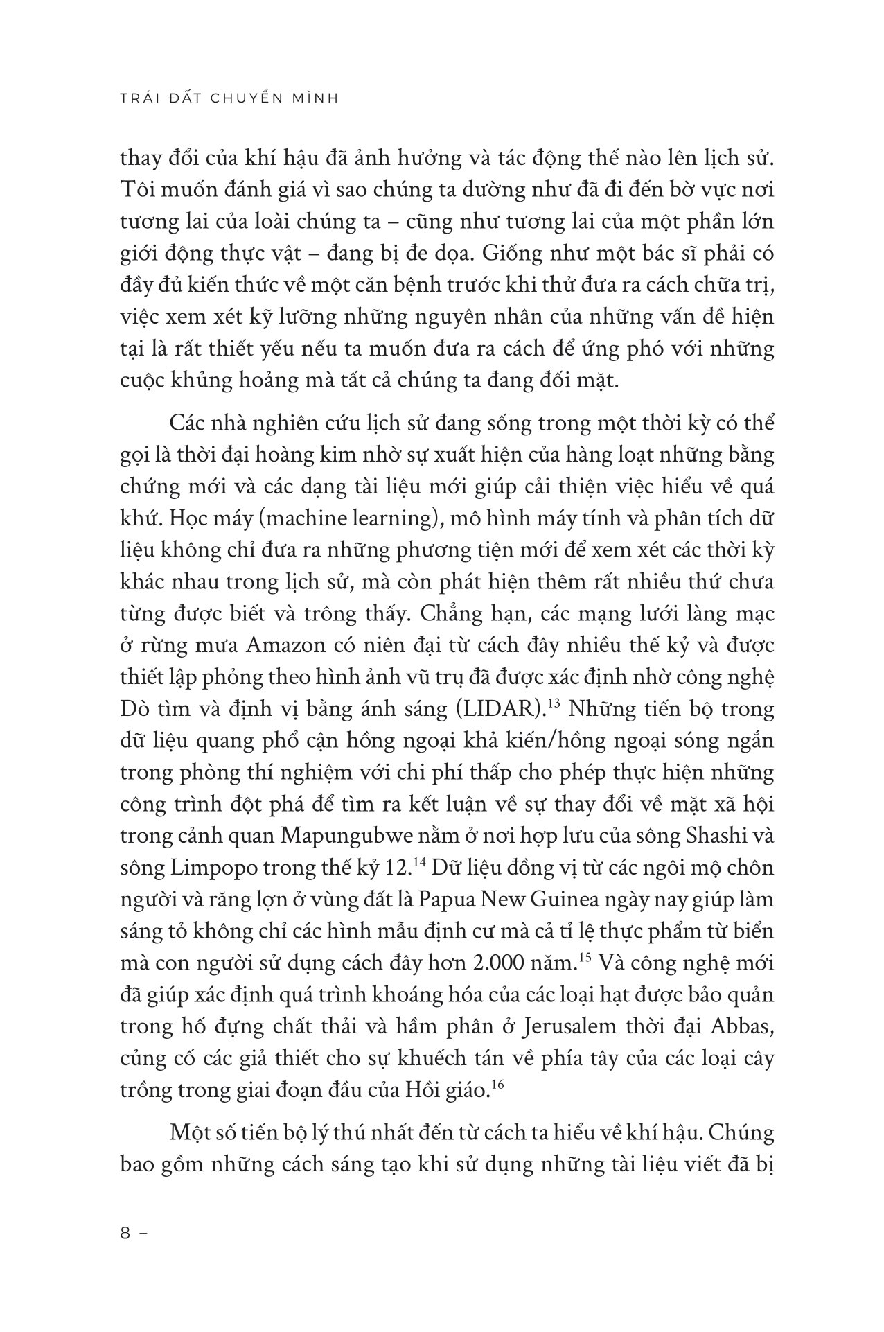 trái đất chuyển mình - một lịch sử chưa kể về nhân loại - bìa cứng - Ảnh 17
