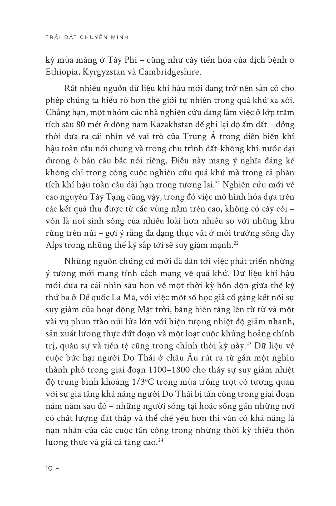 trái đất chuyển mình - một lịch sử chưa kể về nhân loại - bìa cứng - Ảnh 19