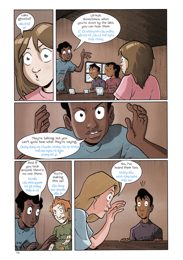 trại hè những bí ấn khoa học - hồn ma hồ than thở - Ảnh 12