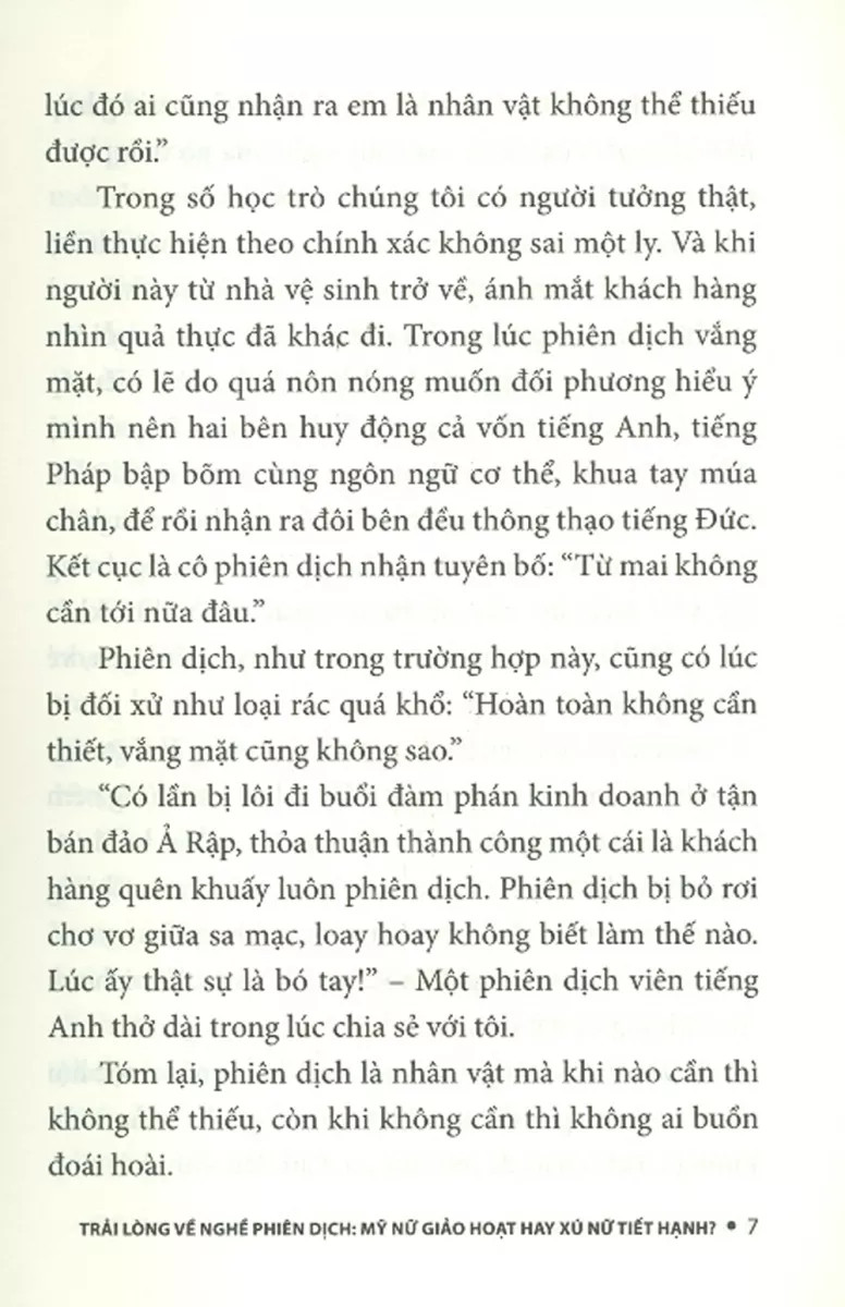 trải lòng về nghề phiên dịch - Ảnh 5