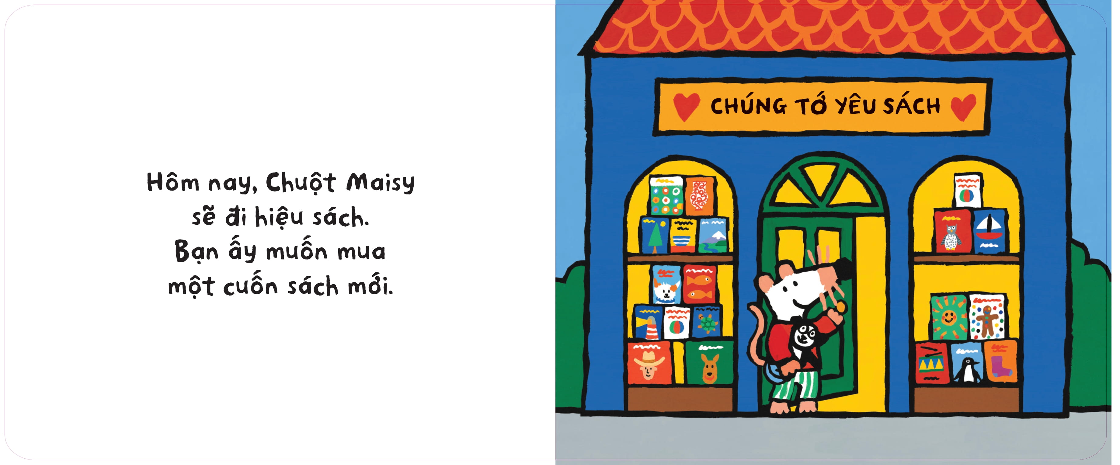 Trải Nghiệm Đầu Tiên - Maisy Đi Hiệu Sách - Ảnh 3