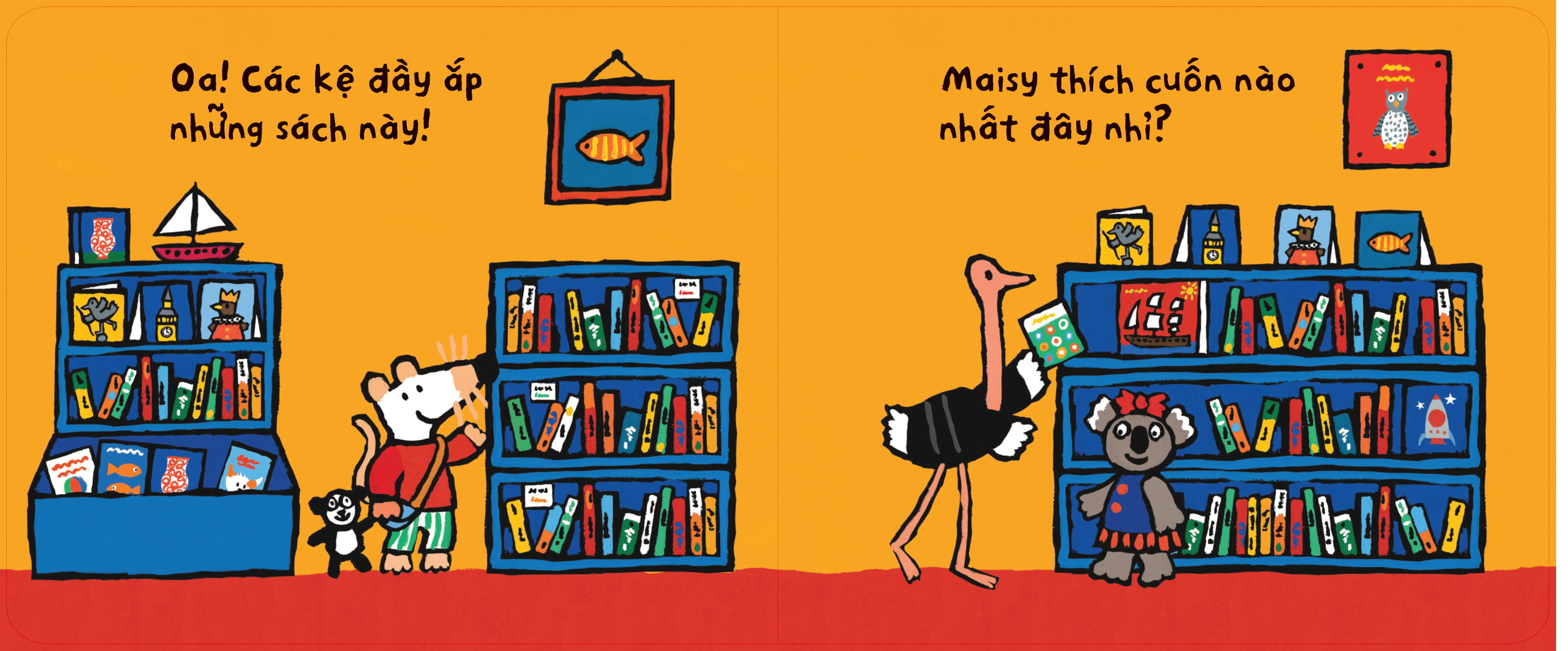 Trải Nghiệm Đầu Tiên - Maisy Đi Hiệu Sách - Ảnh 4