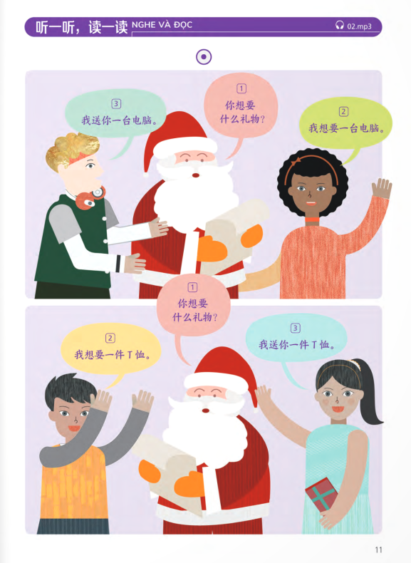 trải nghiệm tiếng trung dành cho học sinh tiểu học - tập 6 - sách bài học - Ảnh 10