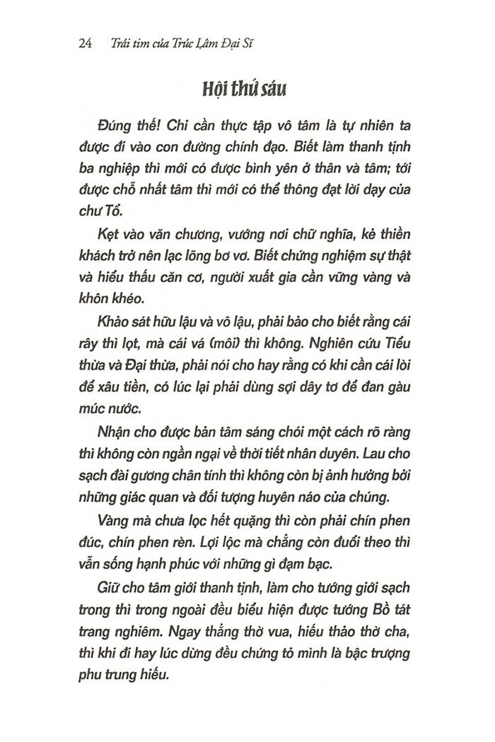 trái tim của trúc lâm đại sĩ (tái bản 2024) - Ảnh 16