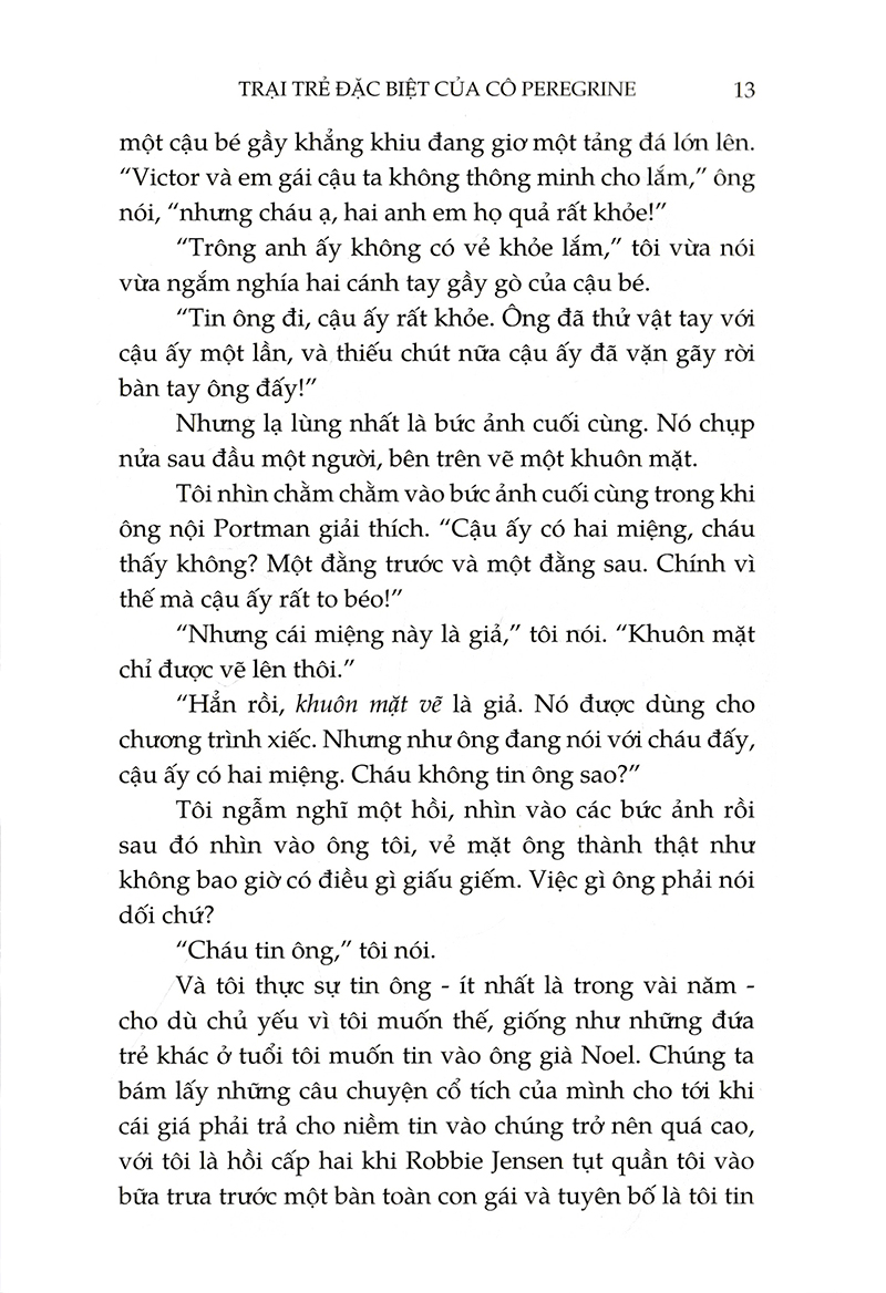 trại trẻ đặc biệt của cô peregrine (tái bản 2023) - Ảnh 10