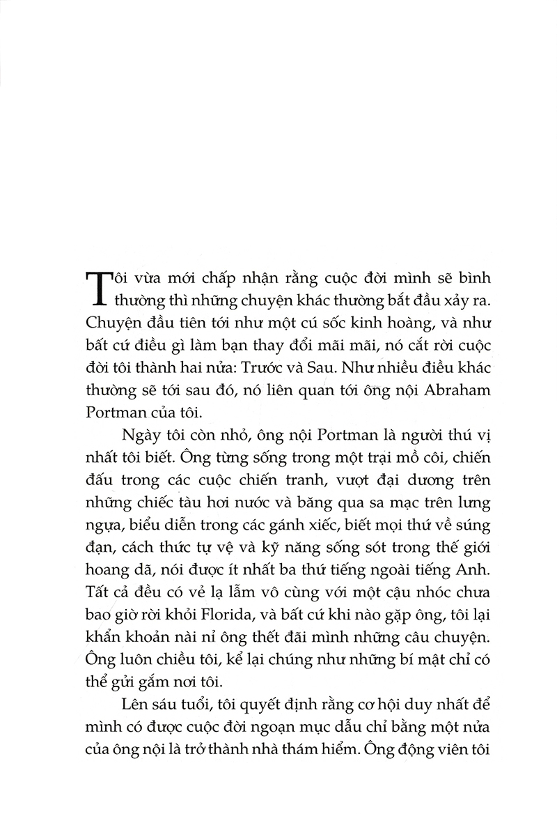 trại trẻ đặc biệt của cô peregrine (tái bản 2023) - Ảnh 5