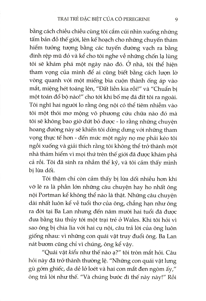 trại trẻ đặc biệt của cô peregrine (tái bản 2023) - Ảnh 6