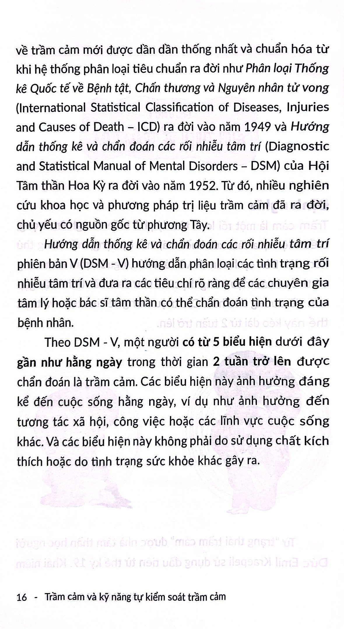 trầm cảm và kỹ năng tự kiểm soát trầm cảm - Ảnh 5