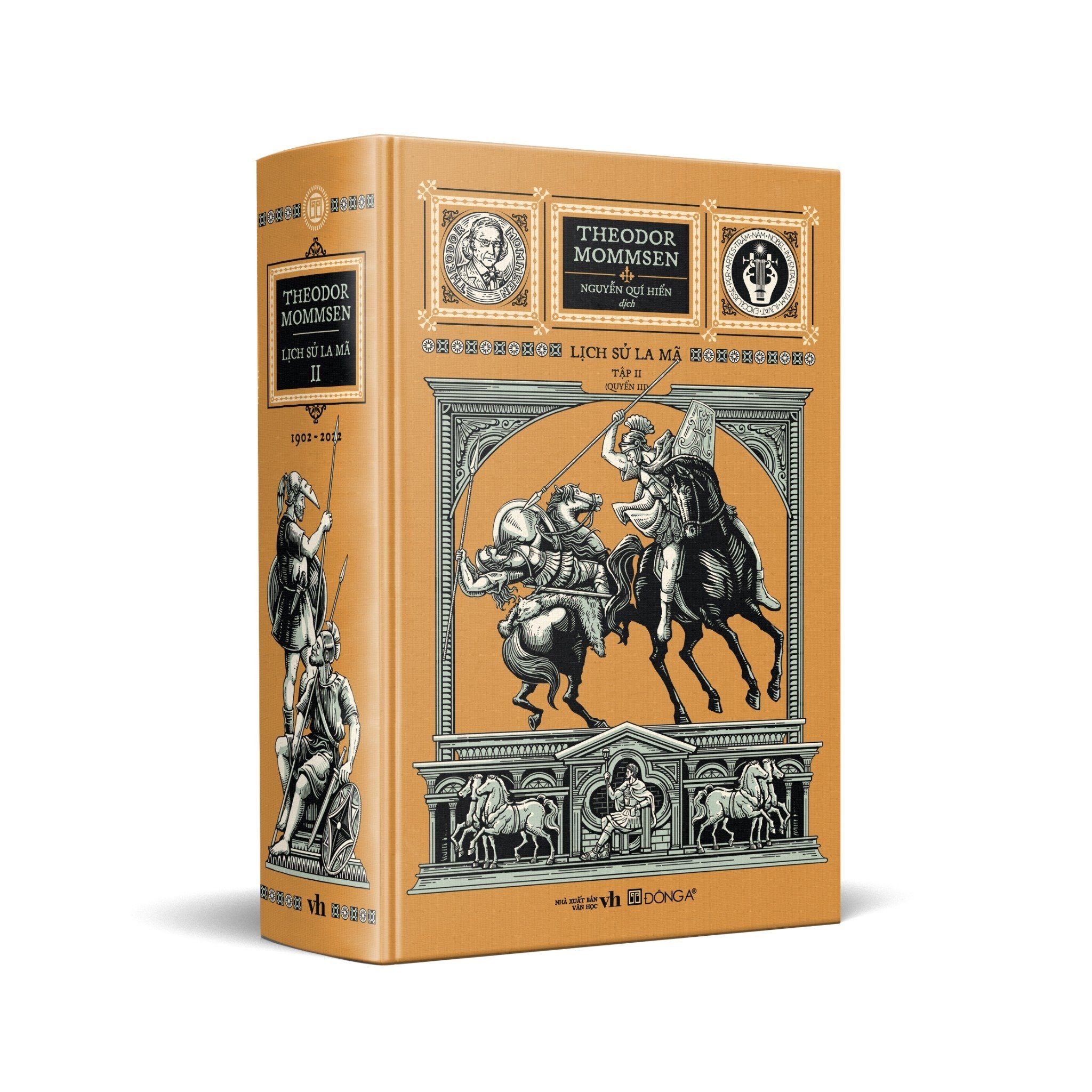 trăm năm nobel - lịch sử la mã - tập ii - quyển iii - ấn bản giới hạn - bìa cứng - Ảnh 2