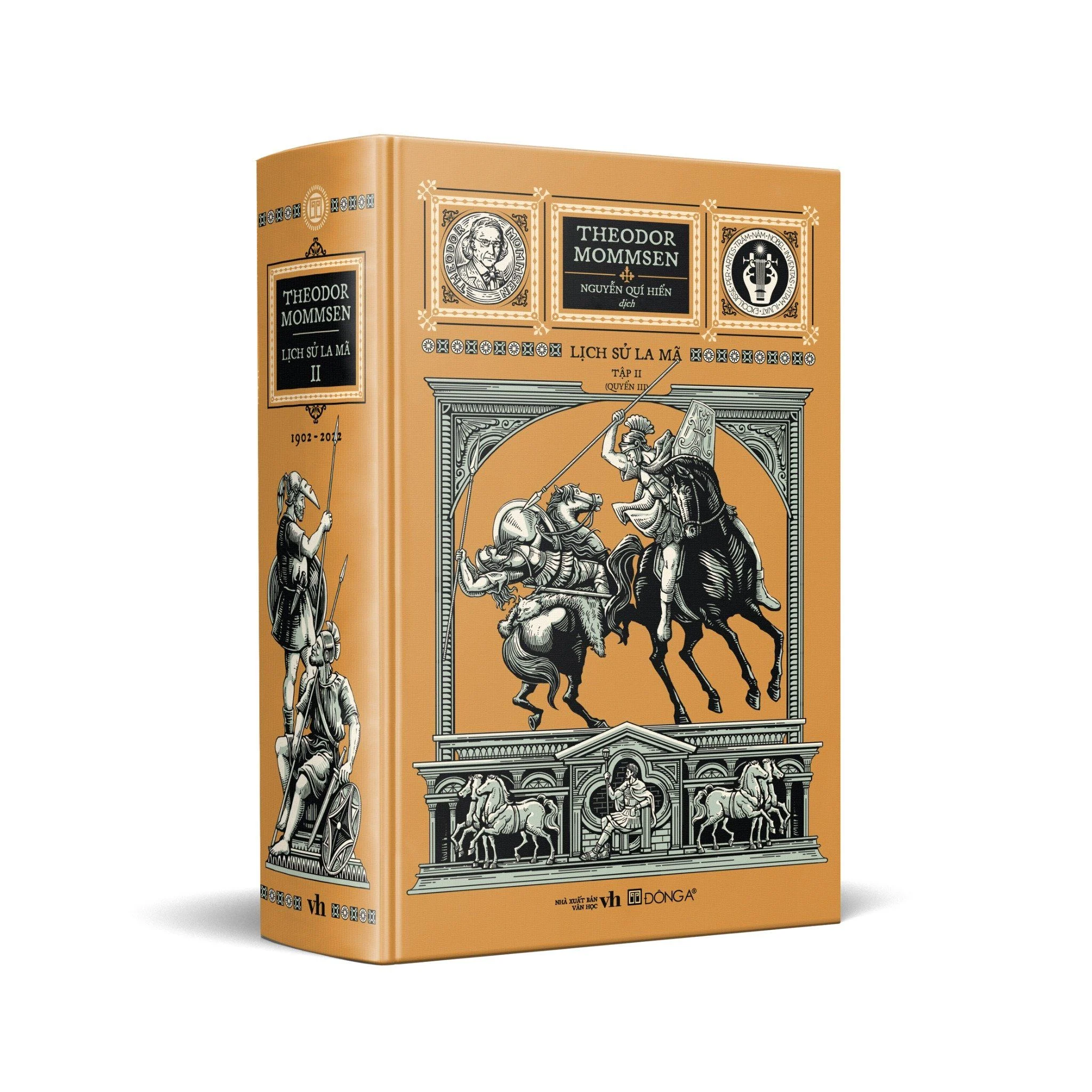 trăm năm nobel - lịch sử la mã - tập ii - quyển iii - ấn bản giới hạn - bìa cứng - Ảnh 3