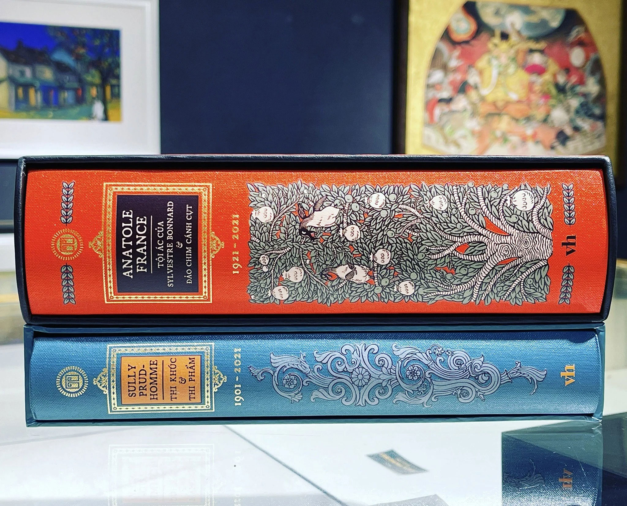 trăm năm nobel - tội ác của sylvestre bonnard và đảo chim cánh cụt - ấn bản giới hạn - bìa cứng - Ảnh 11
