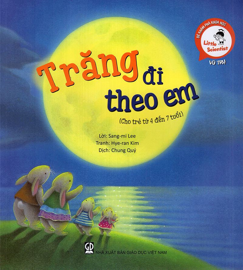 trăng đi theo em (cho trẻ từ 4 đến 7 tuổi) - tái bản 2019 - Ảnh 2