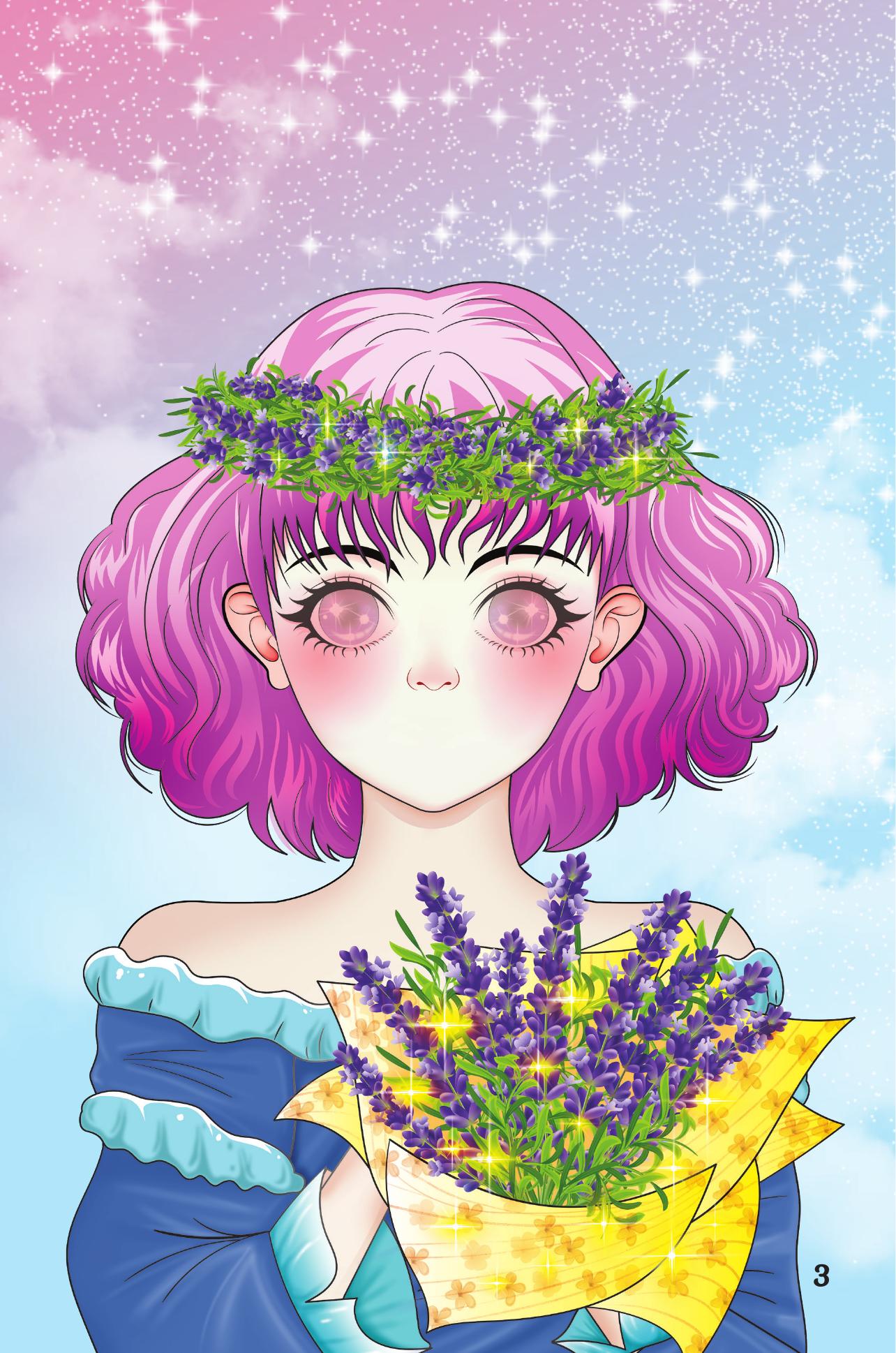 Trang Điểm Sáng Tạo - Bóc Dán Và Tô Màu - Công Chúa Các Loài Hoa - Ảnh 5