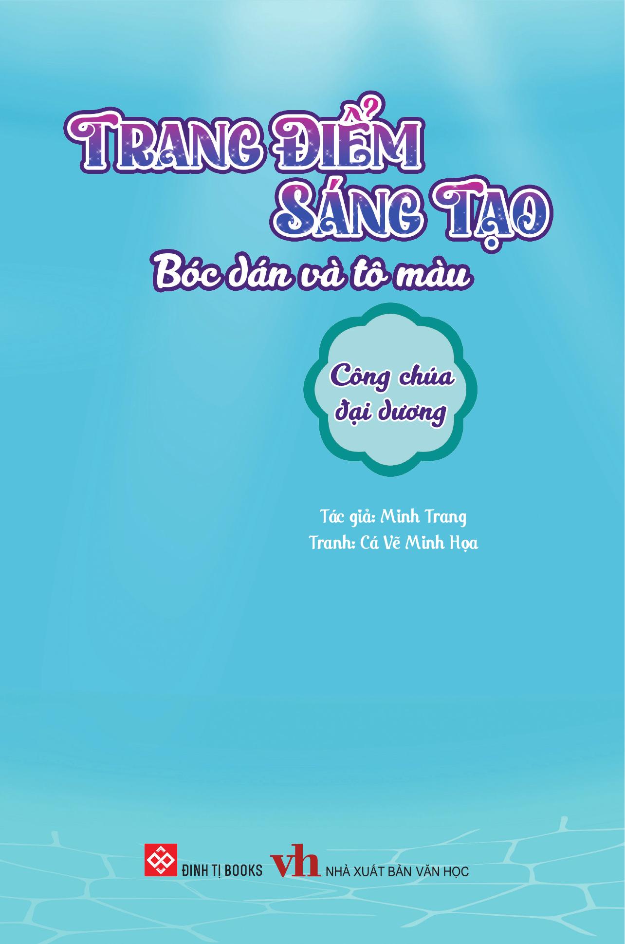 Trang Điểm Sáng Tạo - Bóc Dán Và Tô Màu - Công Chúa Đại Dương - Ảnh 3