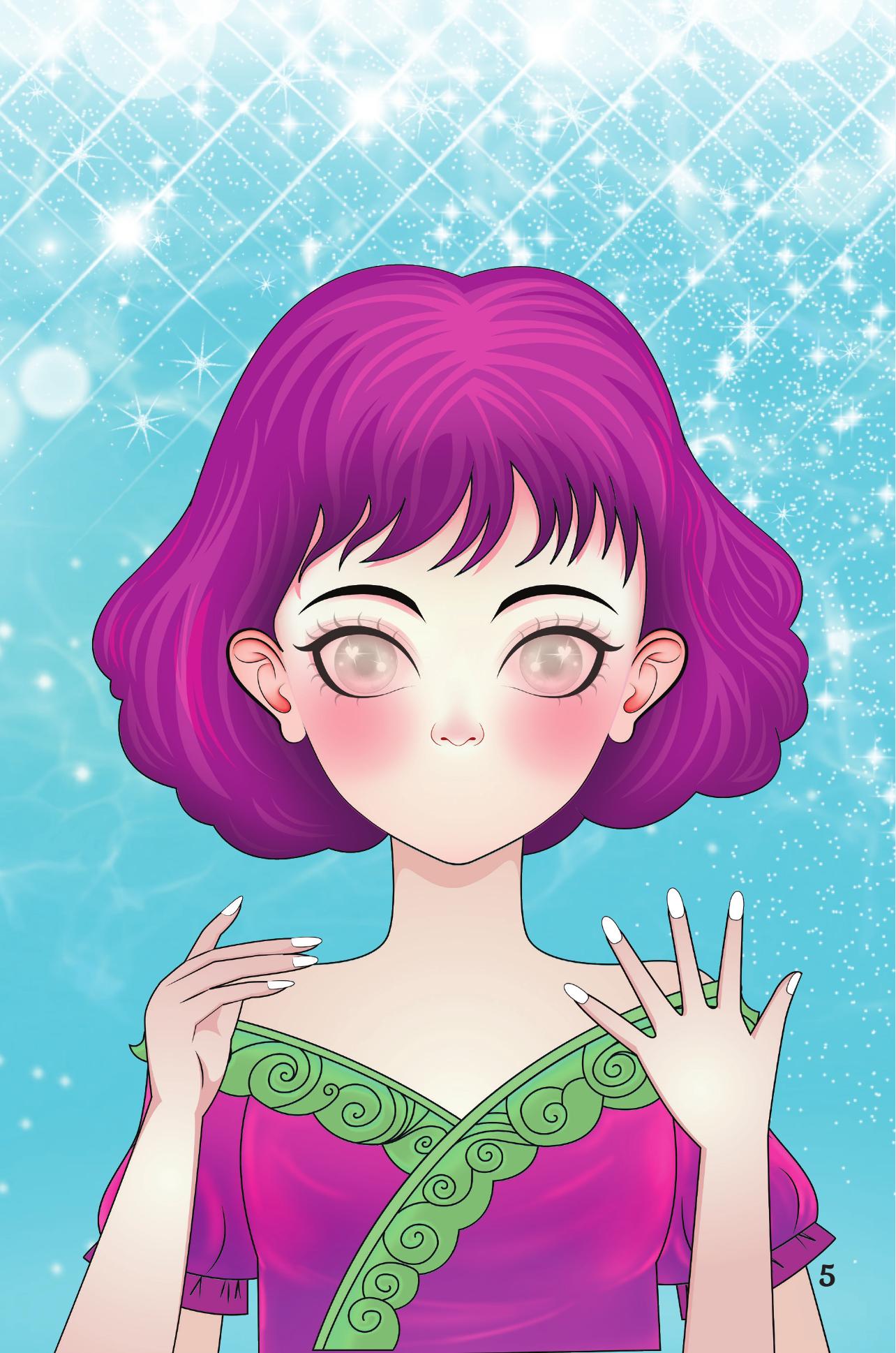 Trang Điểm Sáng Tạo - Bóc Dán Và Tô Màu - Công Chúa Đại Dương - Ảnh 7