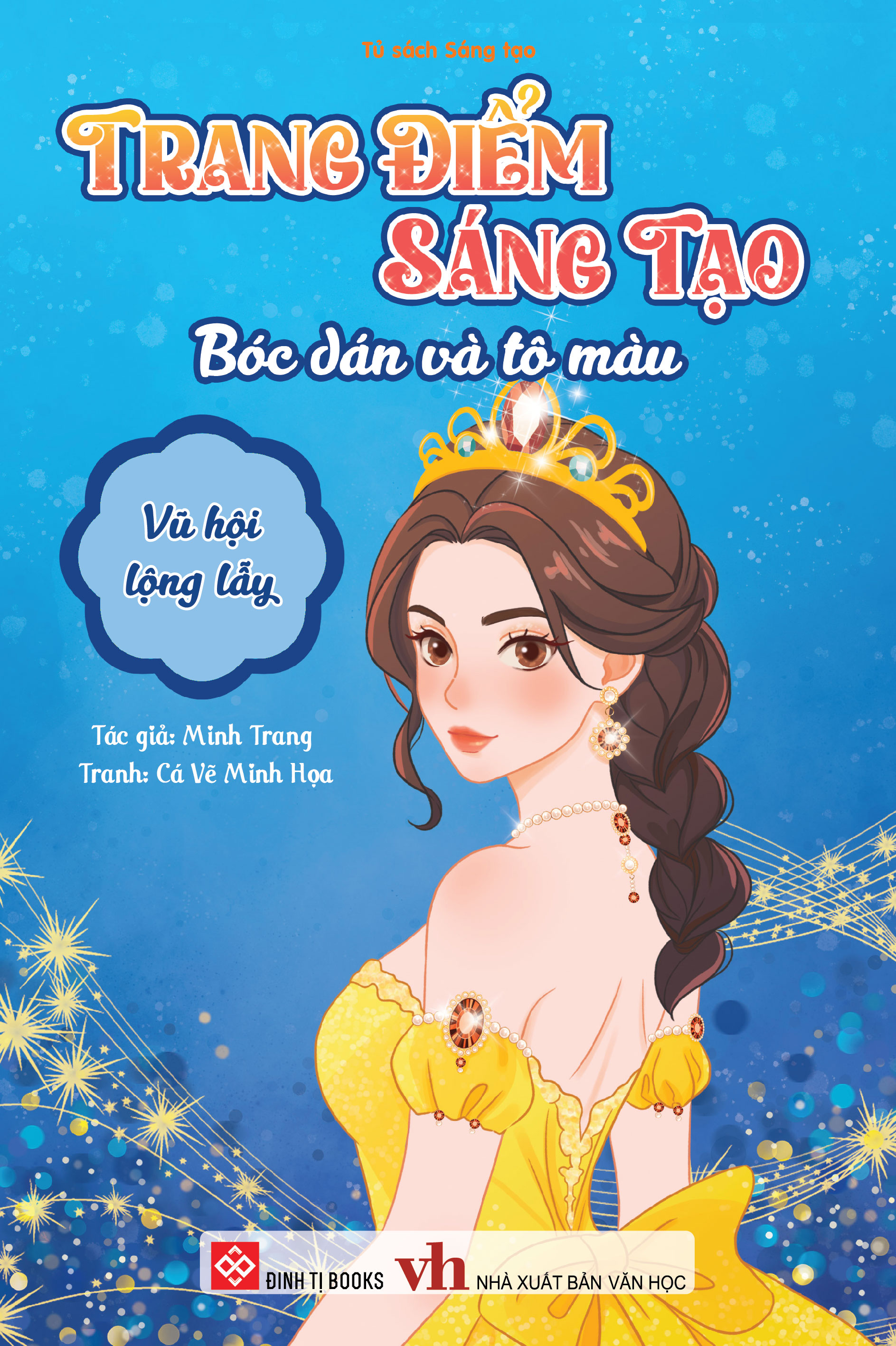 Trang Điểm Sáng Tạo - Bóc Dán Và Tô Màu - Vũ Hội Lộng Lẫy - Ảnh 2