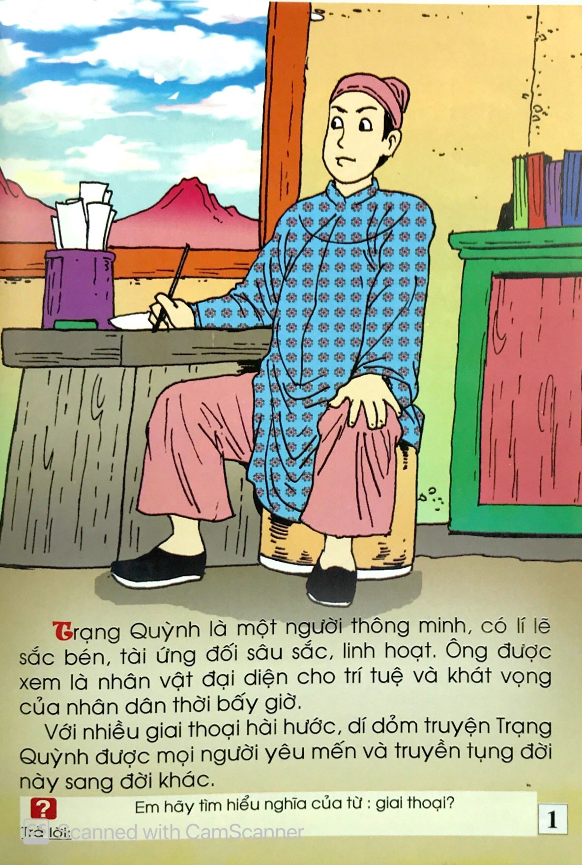 trạng quỳnh - đầu to bằng cái bồ - Ảnh 3
