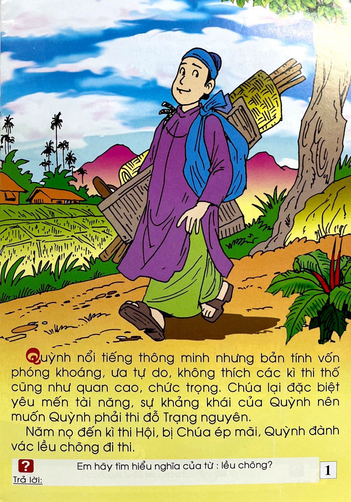 trạng quỳnh - thừa giấy vẽ voi - Ảnh 3