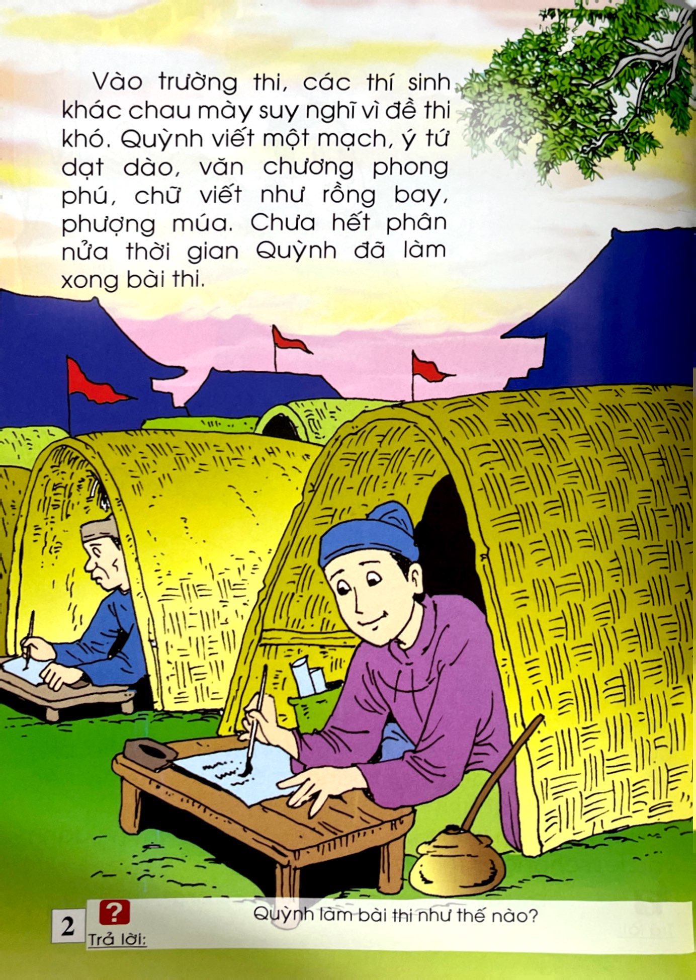 trạng quỳnh - thừa giấy vẽ voi - Ảnh 4