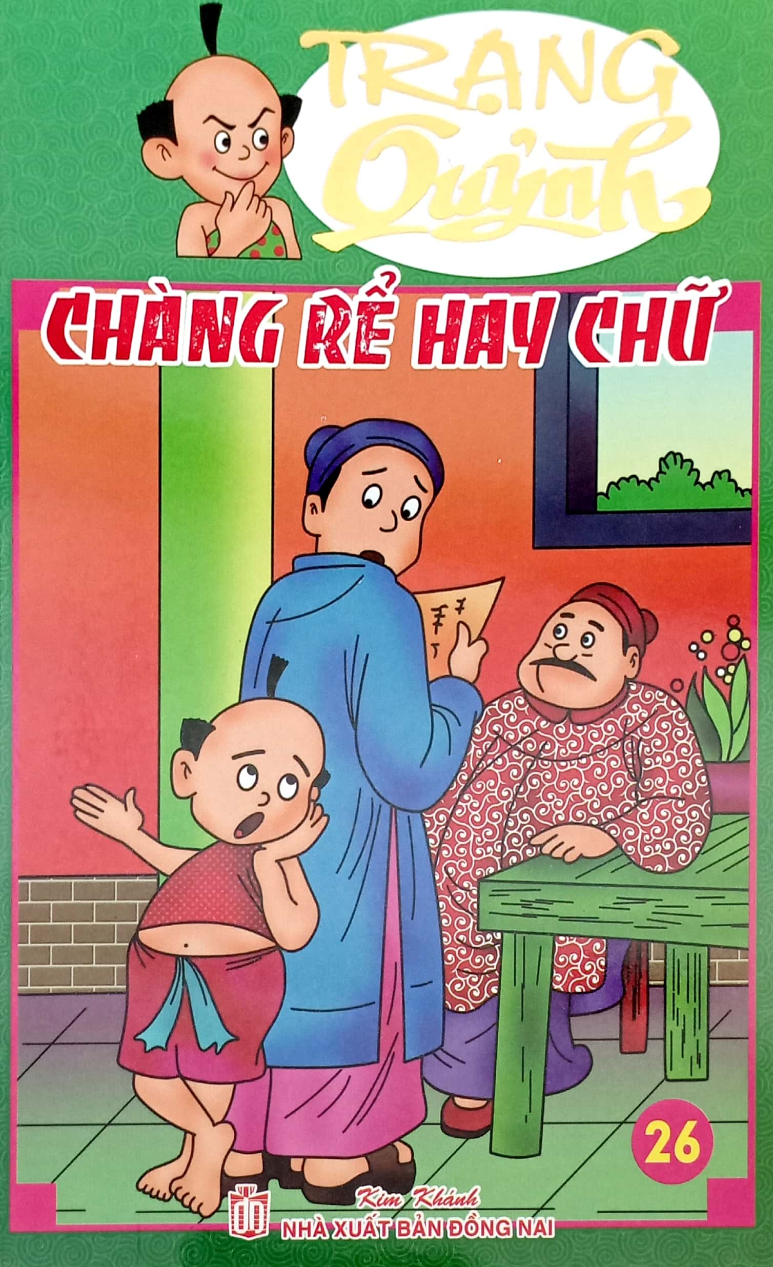 trạng quỷnh - truyện tranh màu - tập 26 - chàng rễ hay chữ - Ảnh 2