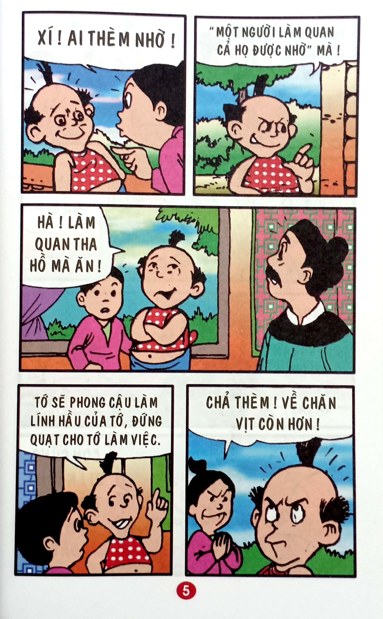 trạng quỷnh - truyện tranh màu - tập 26 - chàng rễ hay chữ - Ảnh 5