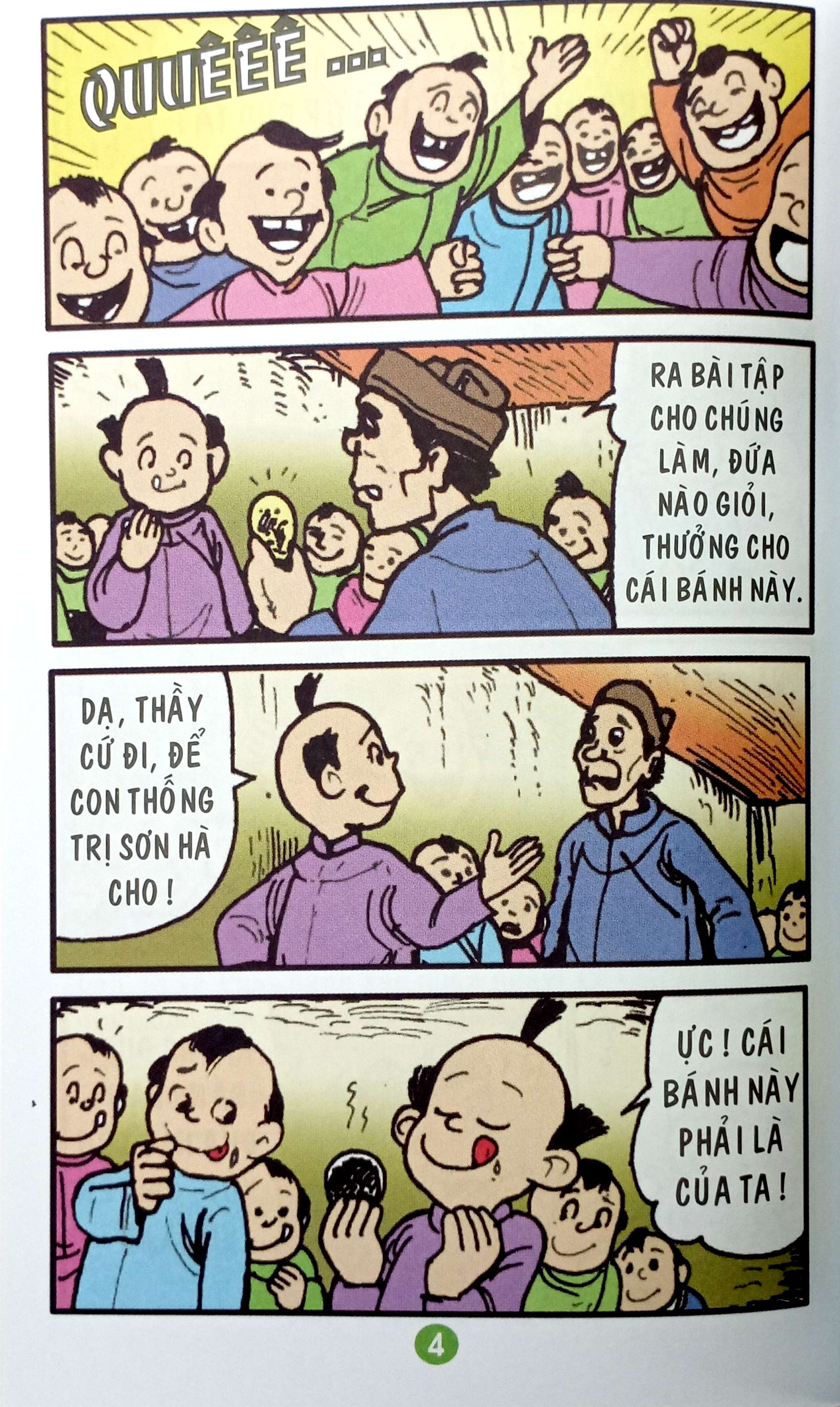 trạng quỷnh - truyện tranh màu - tập 32 - đại náo trường thi - Ảnh 4