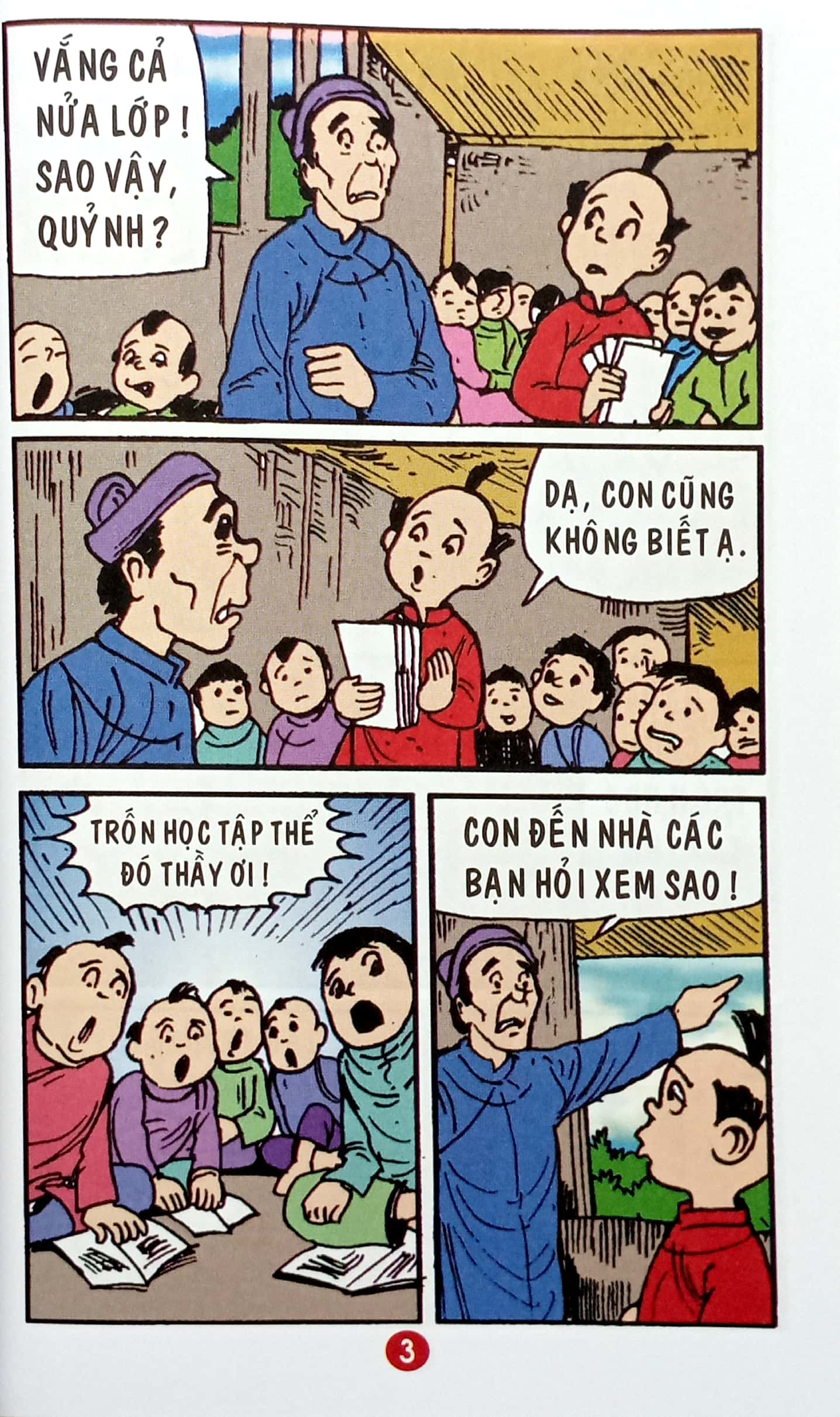 trạng quỷnh - truyện tranh màu - tập 34 - ông lái đò - Ảnh 3