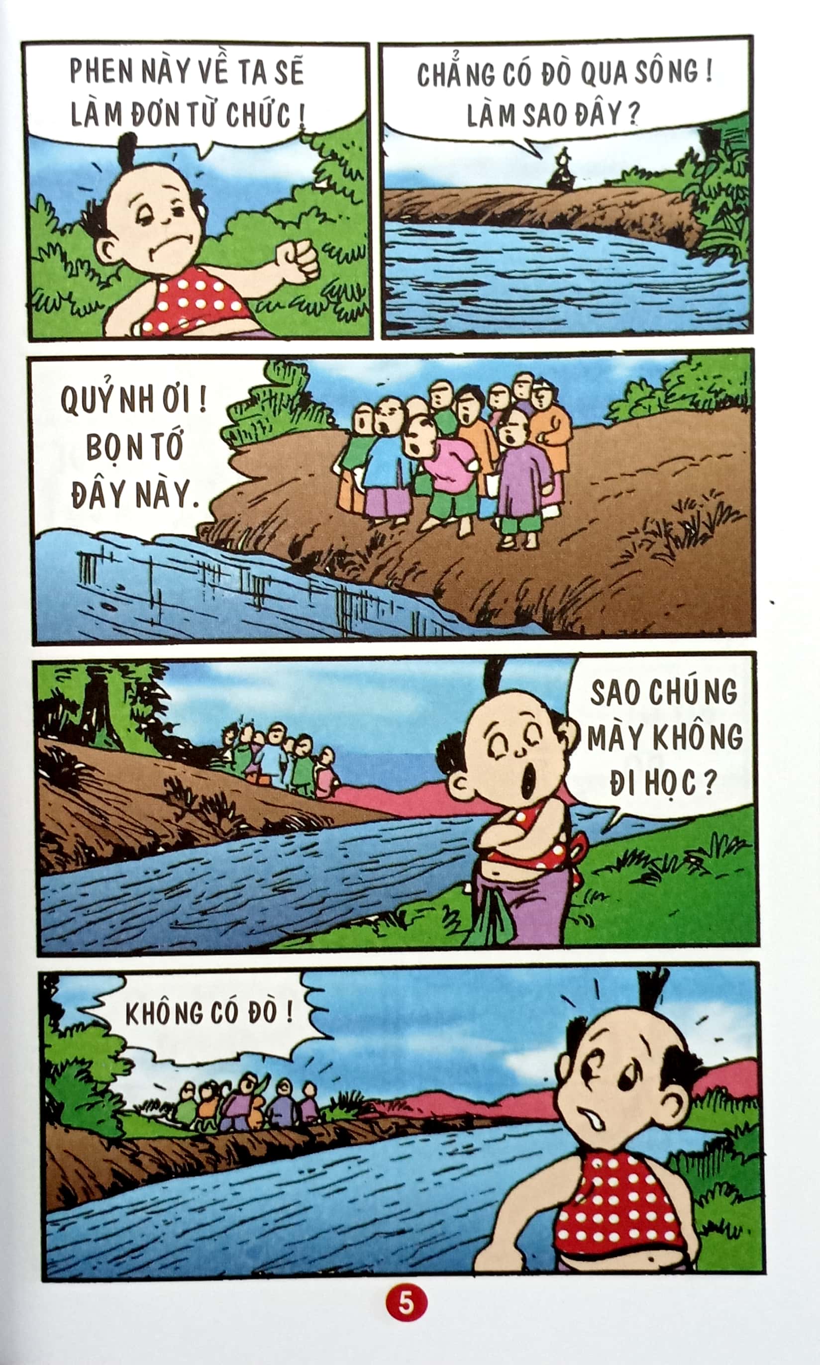 trạng quỷnh - truyện tranh màu - tập 34 - ông lái đò - Ảnh 5