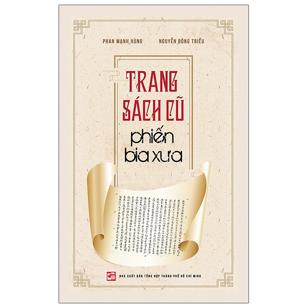 trang sách cũ phiến bia xưa