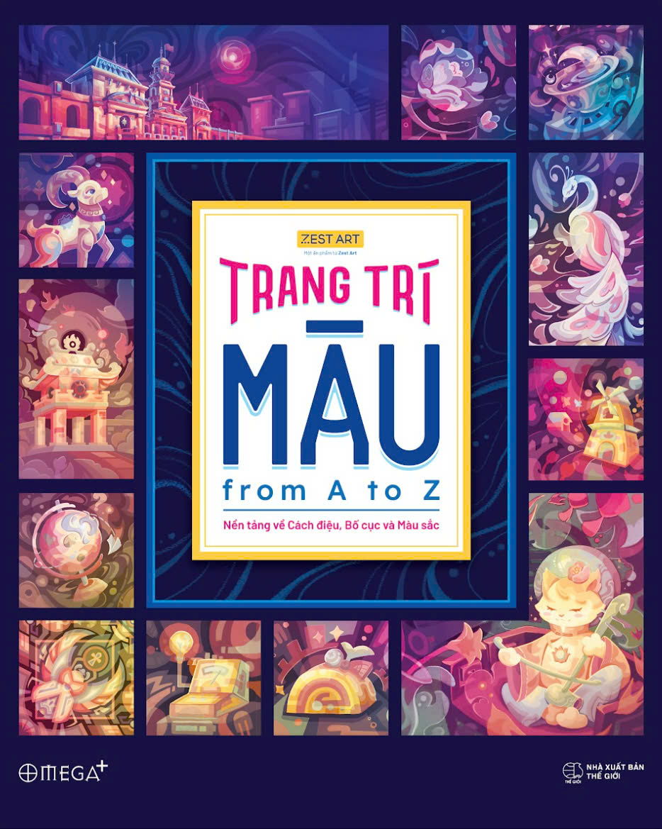 trang trí màu from a to z - nền tảng về cách điệu, bố cục và màu sắc - Ảnh 2