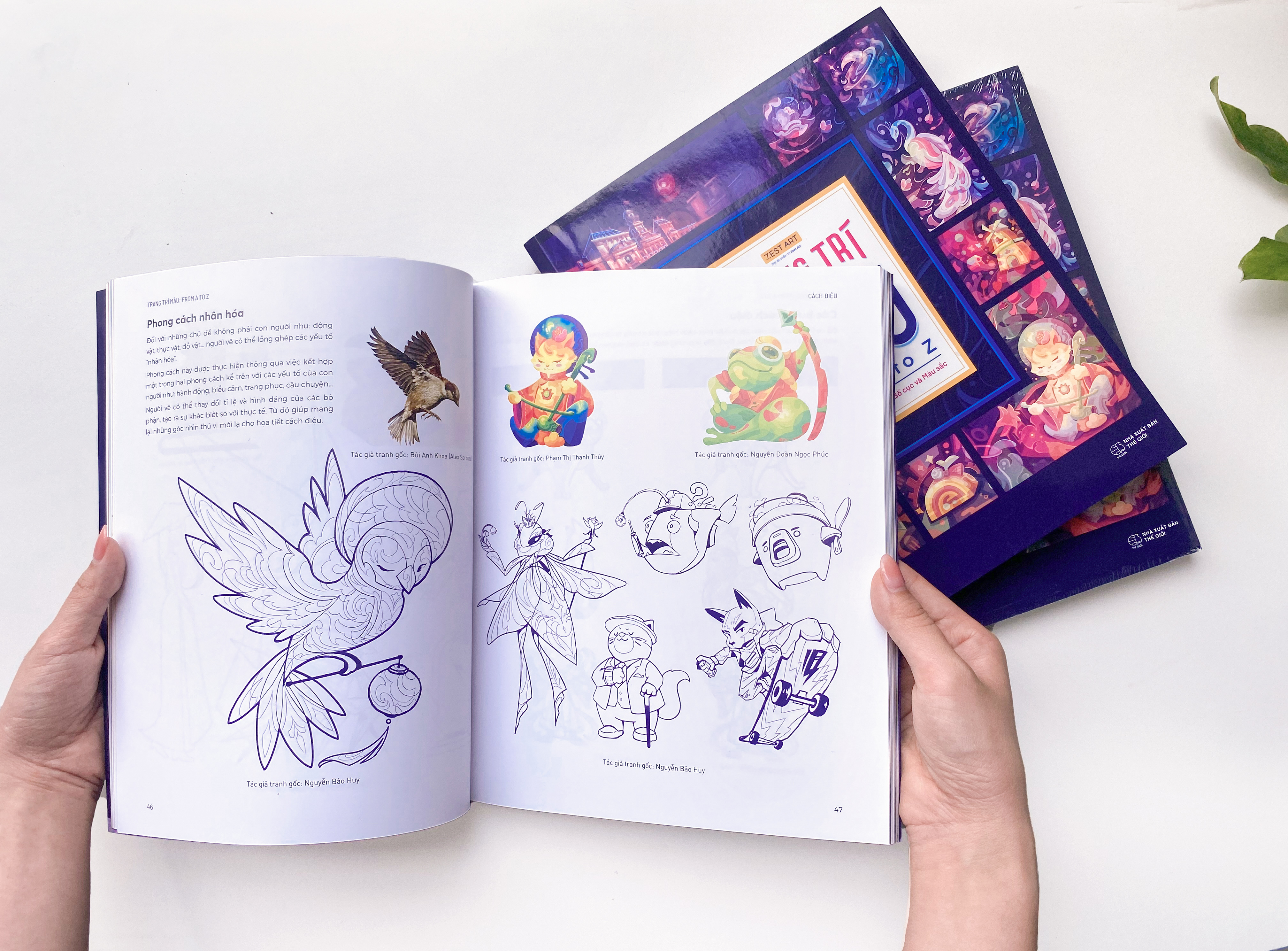 trang trí màu from a to z - nền tảng về cách điệu, bố cục và màu sắc - Ảnh 9