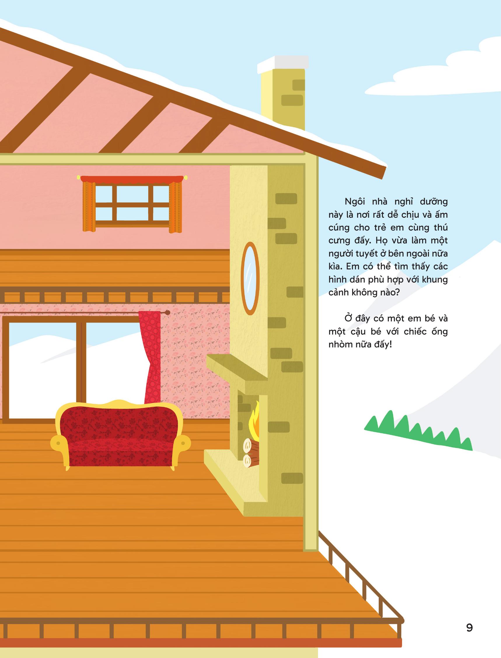 Trang Trí Ngôi Nhà - Với Gần 600 Miếng Dán Và Khuôn Hình Sáng Tạo - Bìa Cứng - Ảnh 11