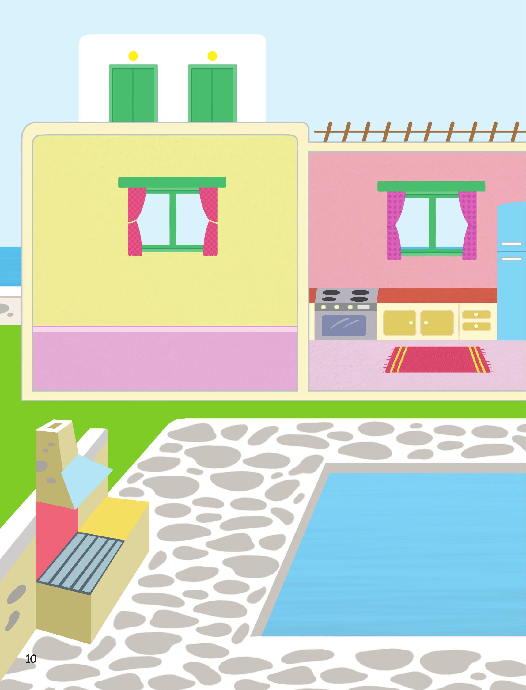 Trang Trí Ngôi Nhà - Với Gần 600 Miếng Dán Và Khuôn Hình Sáng Tạo - Bìa Cứng - Ảnh 12